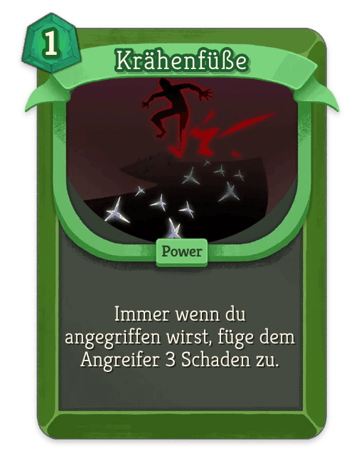 Krähenfüße