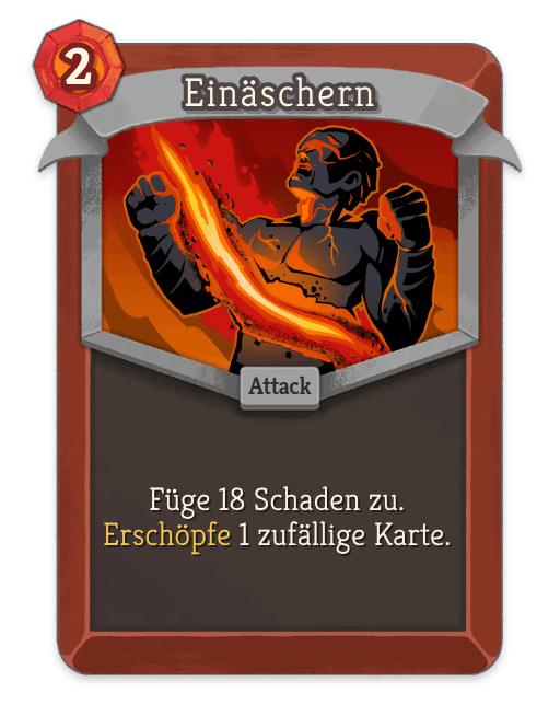 Einäschern