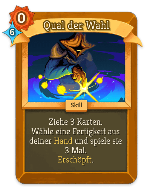 Qual der Wahl