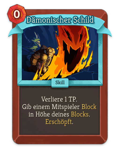 Dämonischer Schild