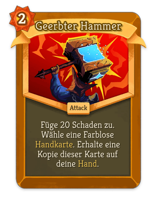 Geerbter Hammer