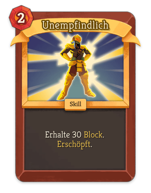 Unempfindlich
