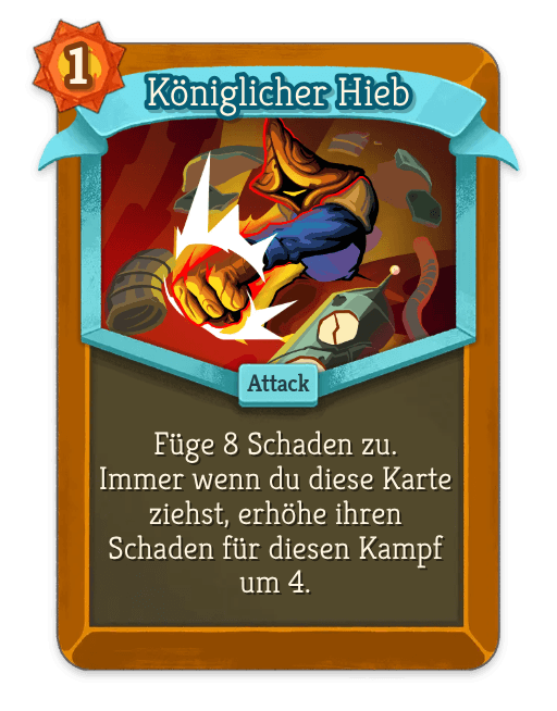 Königlicher Hieb