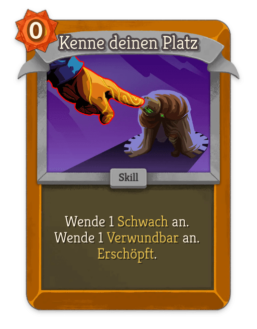 Kenne deinen Platz