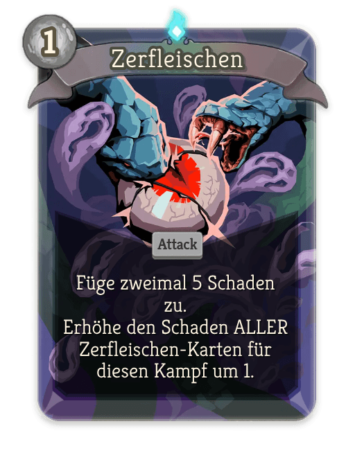 Zerfleischen