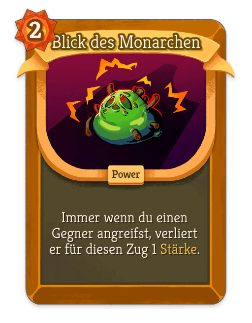 Blick des Monarchen