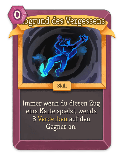 Abgrund des Vergessens