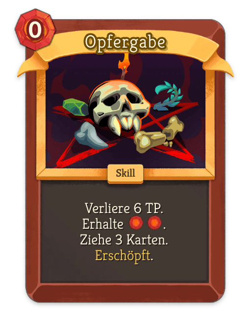Opfergabe