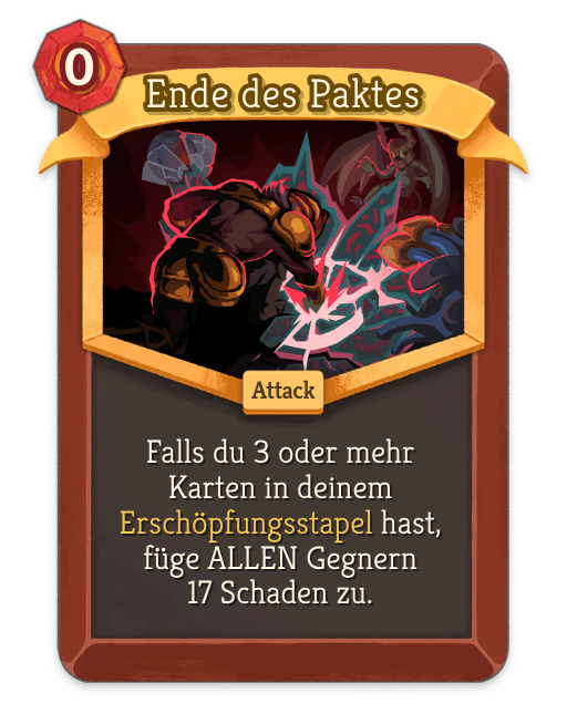 Ende des Paktes