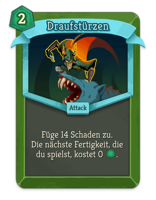 Draufstürzen
