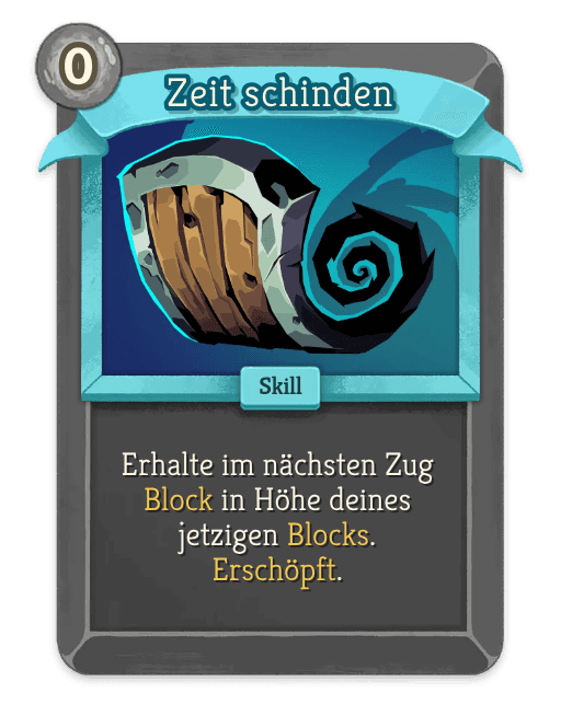 Zeit schinden