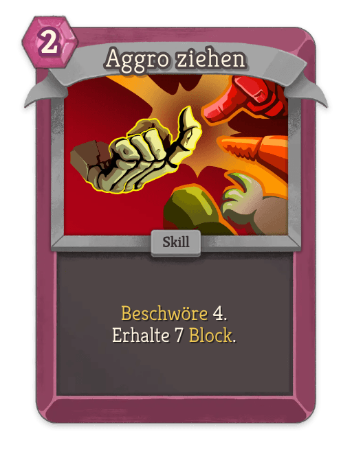 Aggro ziehen