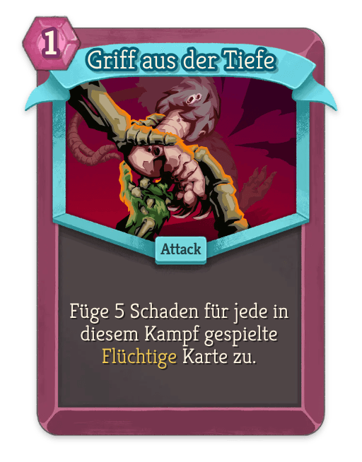 Griff aus der Tiefe
