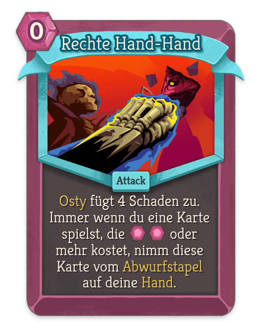 Rechte Hand-Hand