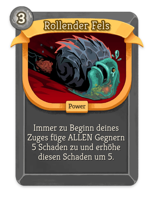 Rollender Fels
