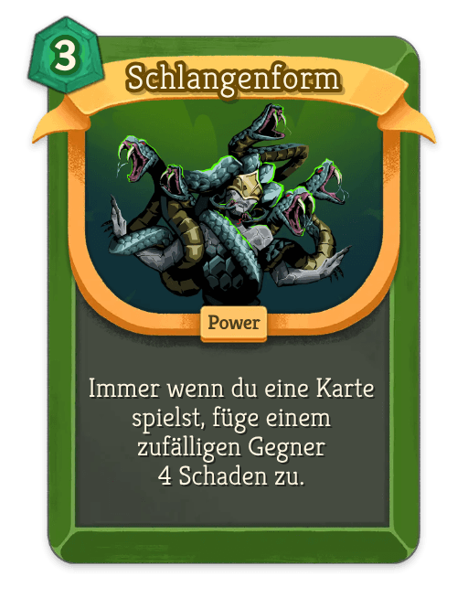 Schlangenform
