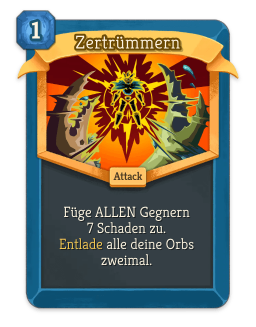 Zertrümmern
