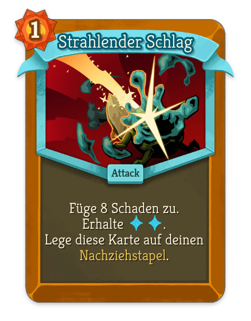 Strahlender Schlag