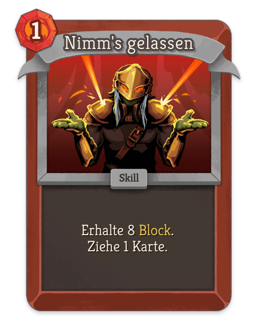 Nimm's gelassen