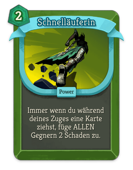 Schnelläuferin