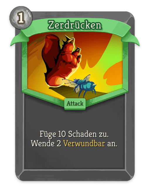 Zerdrücken