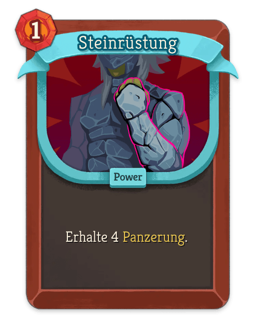 Steinrüstung