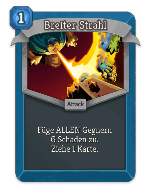 Breiter Strahl