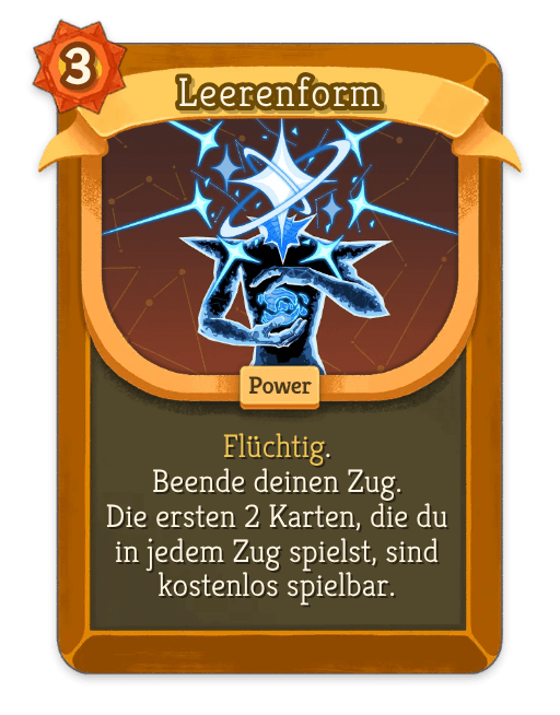 Leerenform