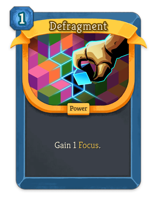 Defragment