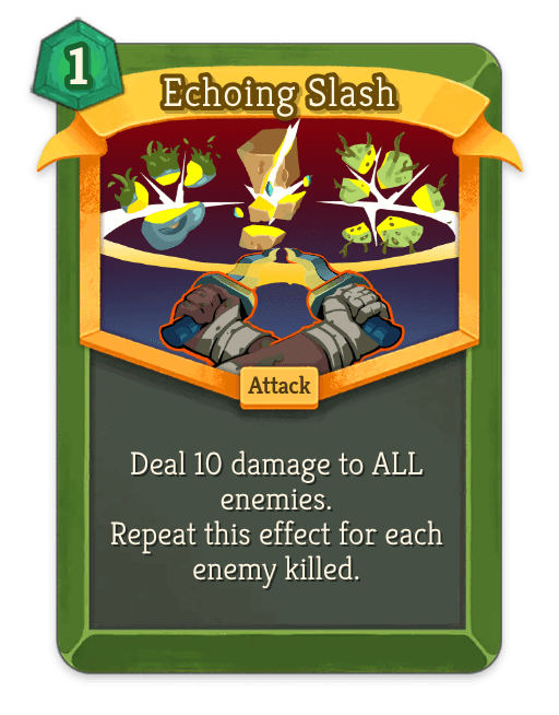 Echoing Slash