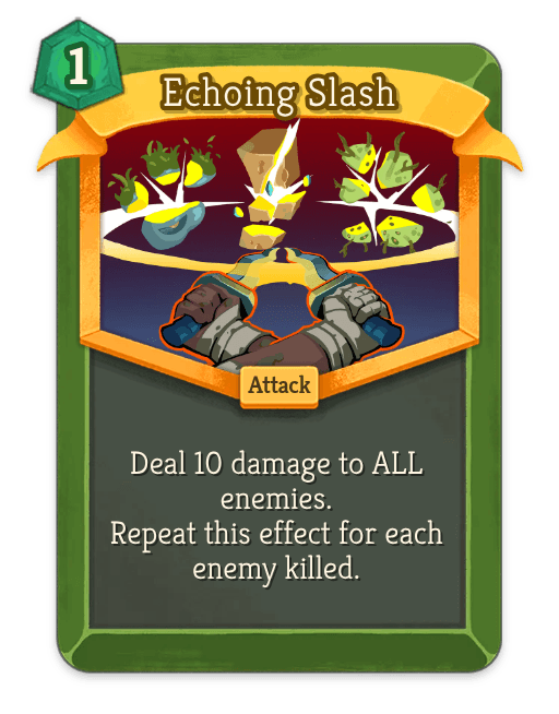 Echoing Slash