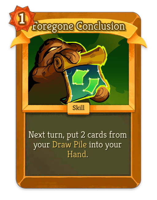 Foregone Conclusion