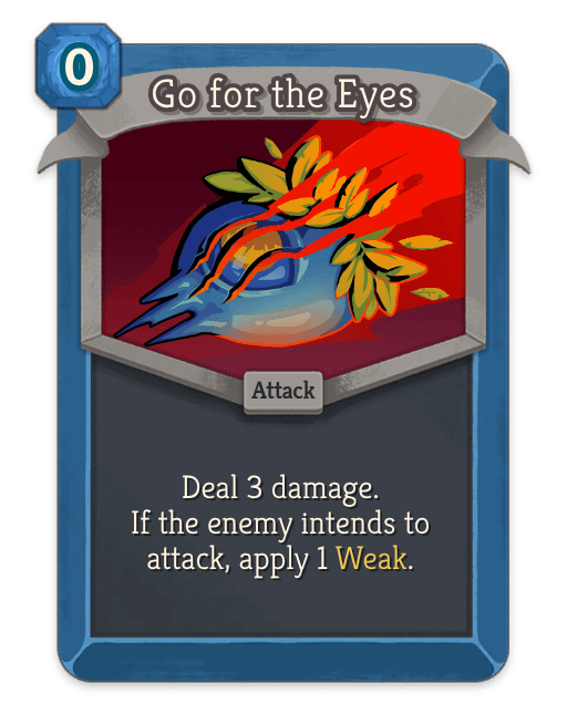 Go for the Eyes