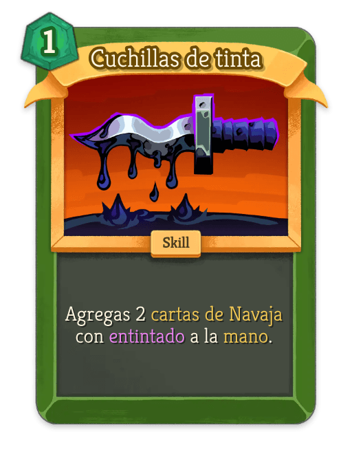Cuchillas de tinta