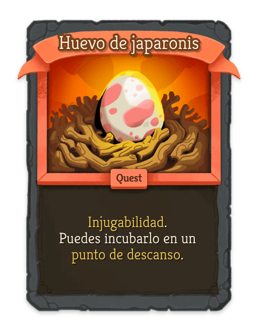 Huevo de japaronis