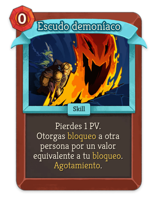 Escudo demoníaco