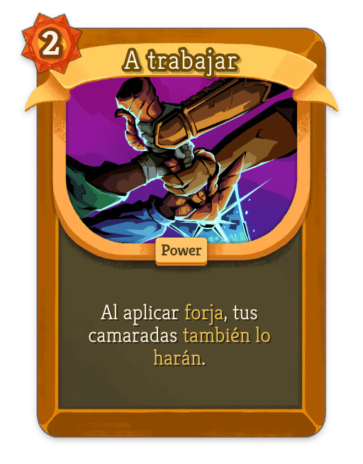 A trabajar