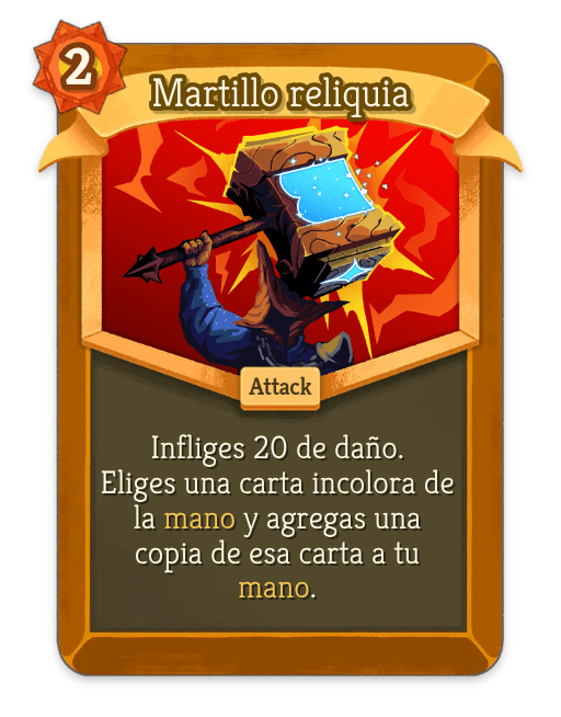 Martillo reliquia