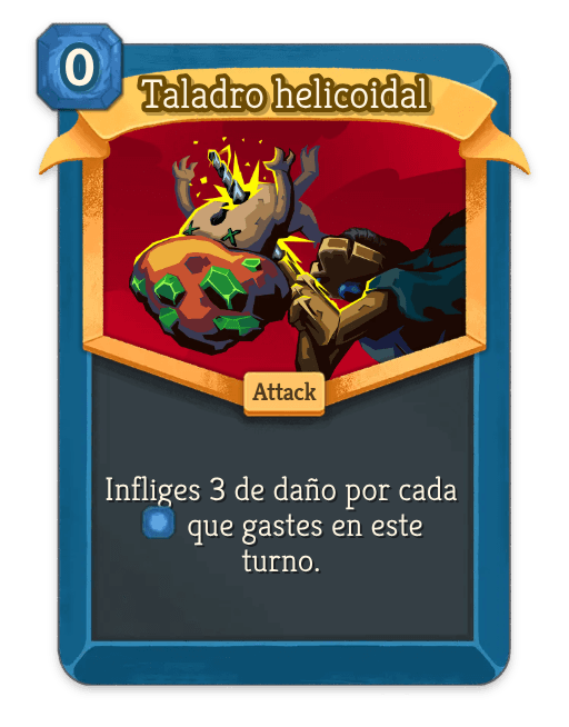 Taladro helicoidal