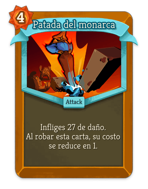 Patada del monarca