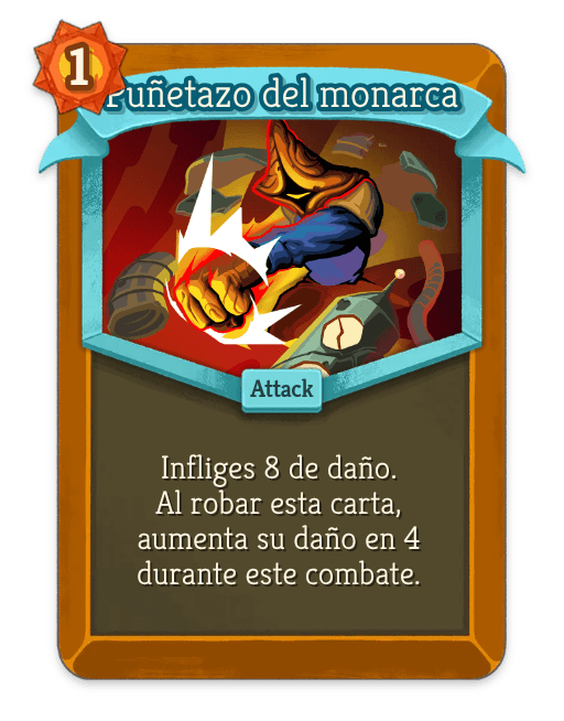 Puñetazo del monarca