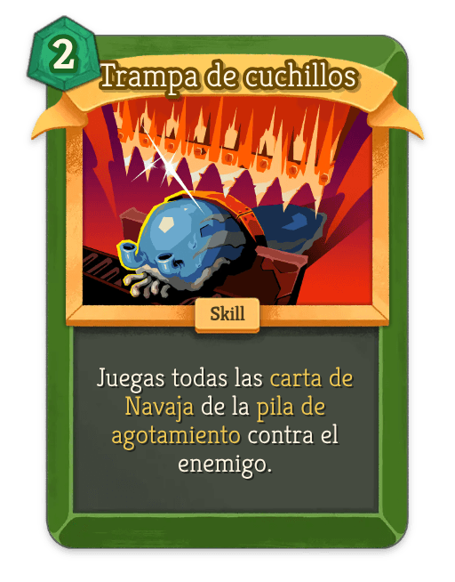 Trampa de cuchillos