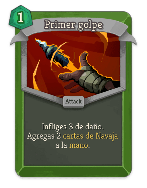 Primer golpe