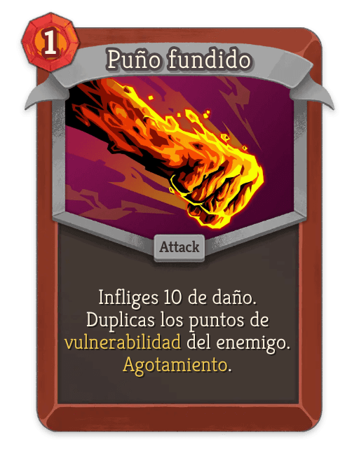 Puño fundido