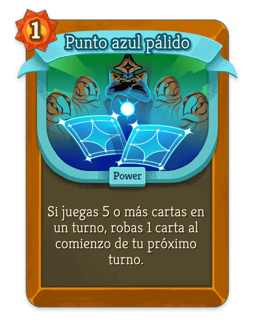 Punto azul pálido