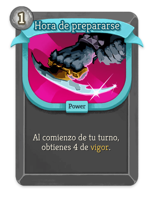 Hora de prepararse