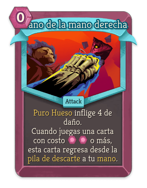 Mano de la mano derecha