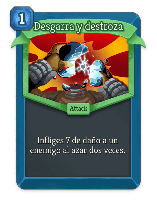 Desgarra y destroza
