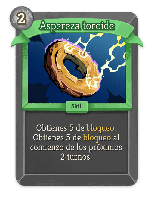 Aspereza toroide