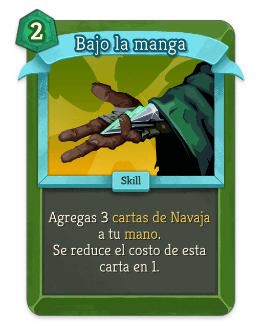 Bajo la manga